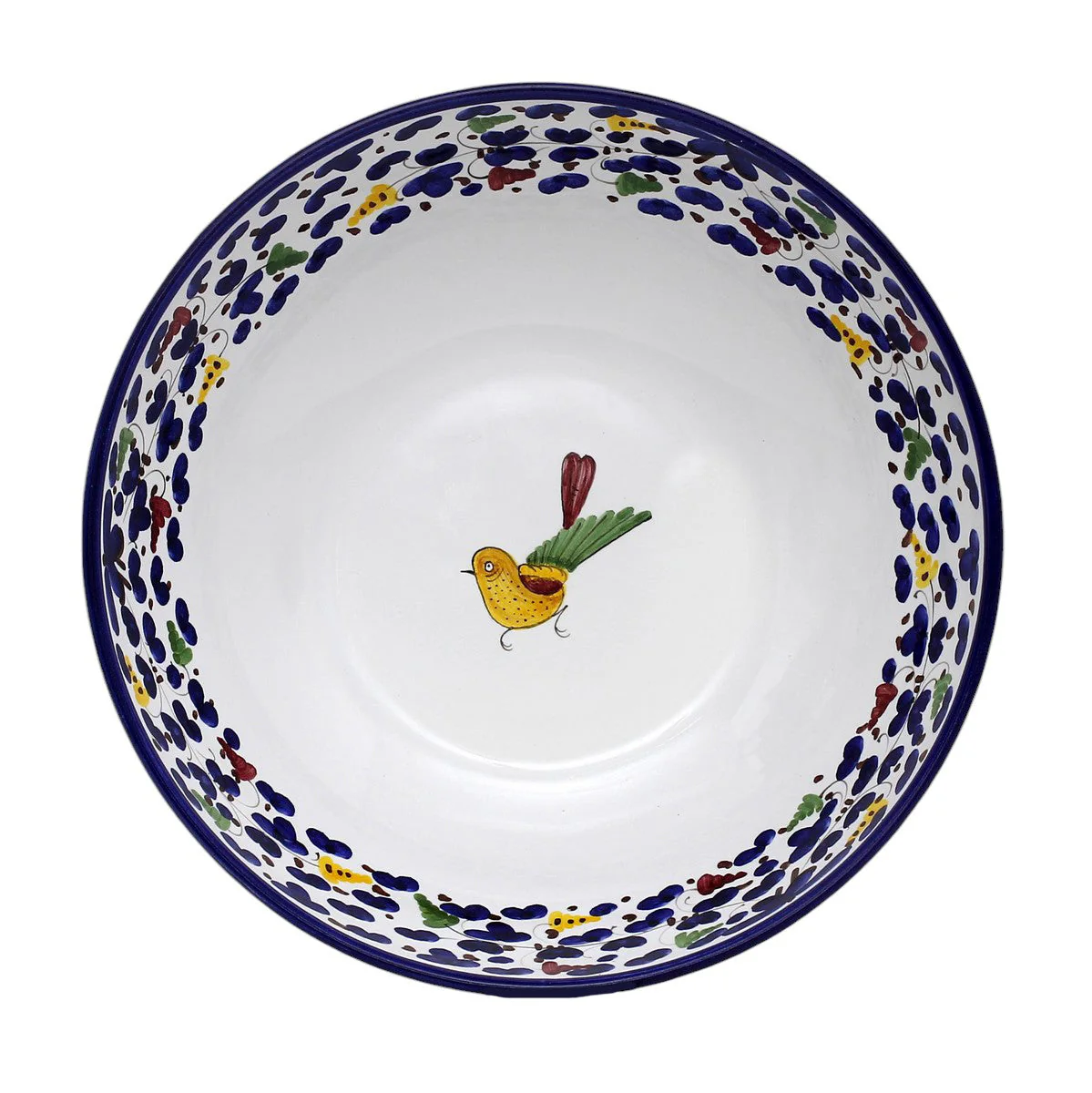 ARABESCO BLUE DERUTA: Serving Coupe Salad/Pasta Bowl - Image 4