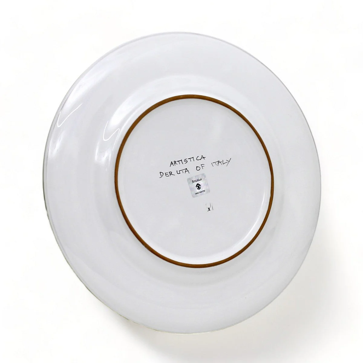 ARABESCO VERDE DERUTA: Dinner Plate - Image 5