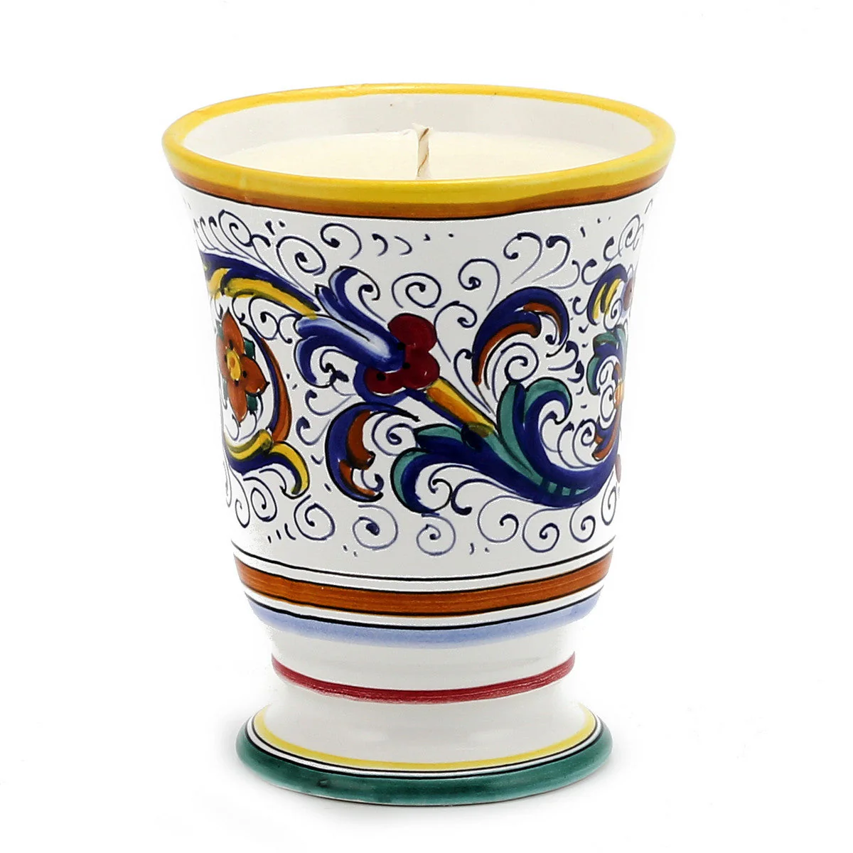 DERUTA CANDLES: Bell Cup Candle ~ Ricco Deruta Design - Image 2