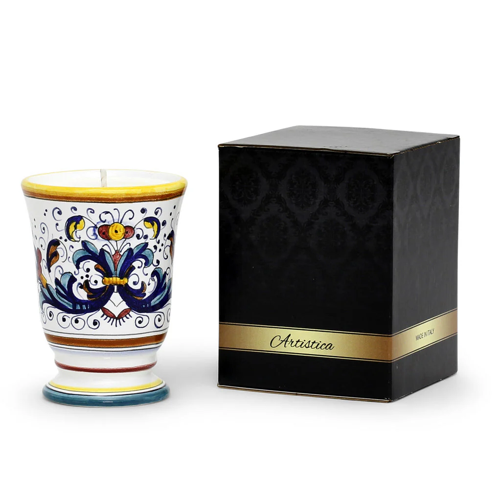 DERUTA CANDLES: Bell Cup Candle ~ Ricco Deruta Design - Image 5