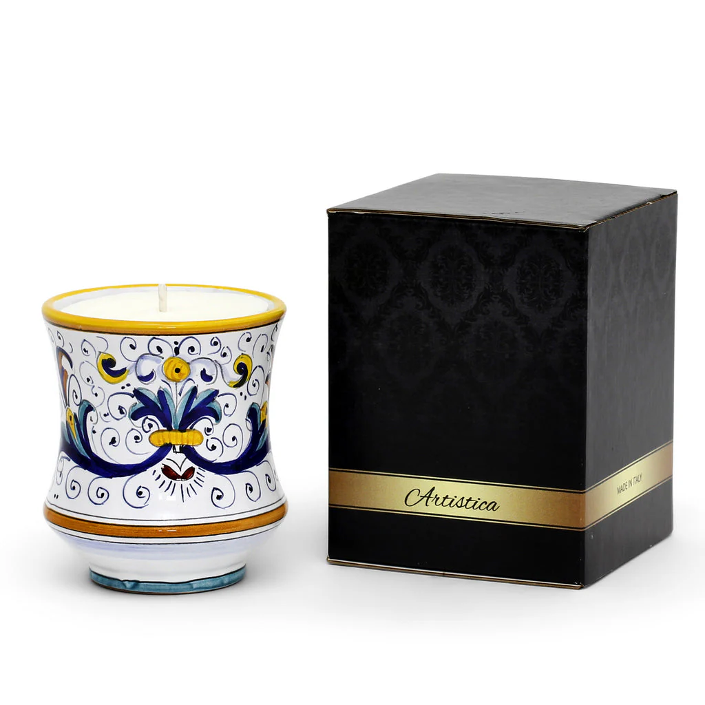 DERUTA CANDLES: Deluxe Precious Concave Candle RICCO DERUTA DELUXE Design - Image 2