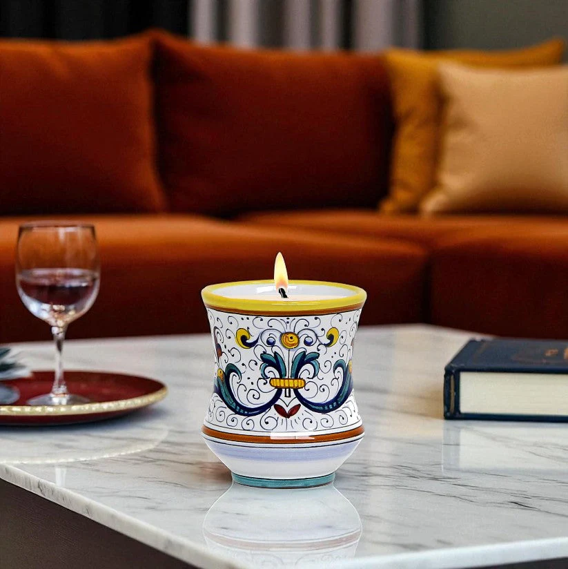 DERUTA CANDLES: Deluxe Precious Concave Candle RICCO DERUTA DELUXE Design - Image 5