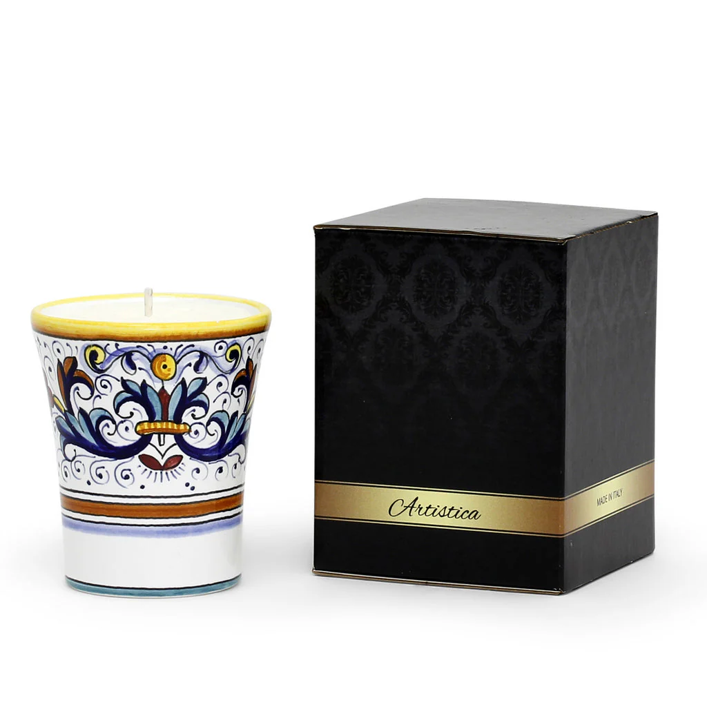 DERUTA CANDLES: Deluxe Precious Flared Candle RICCO DERUTA DELUXE Design - Image 5