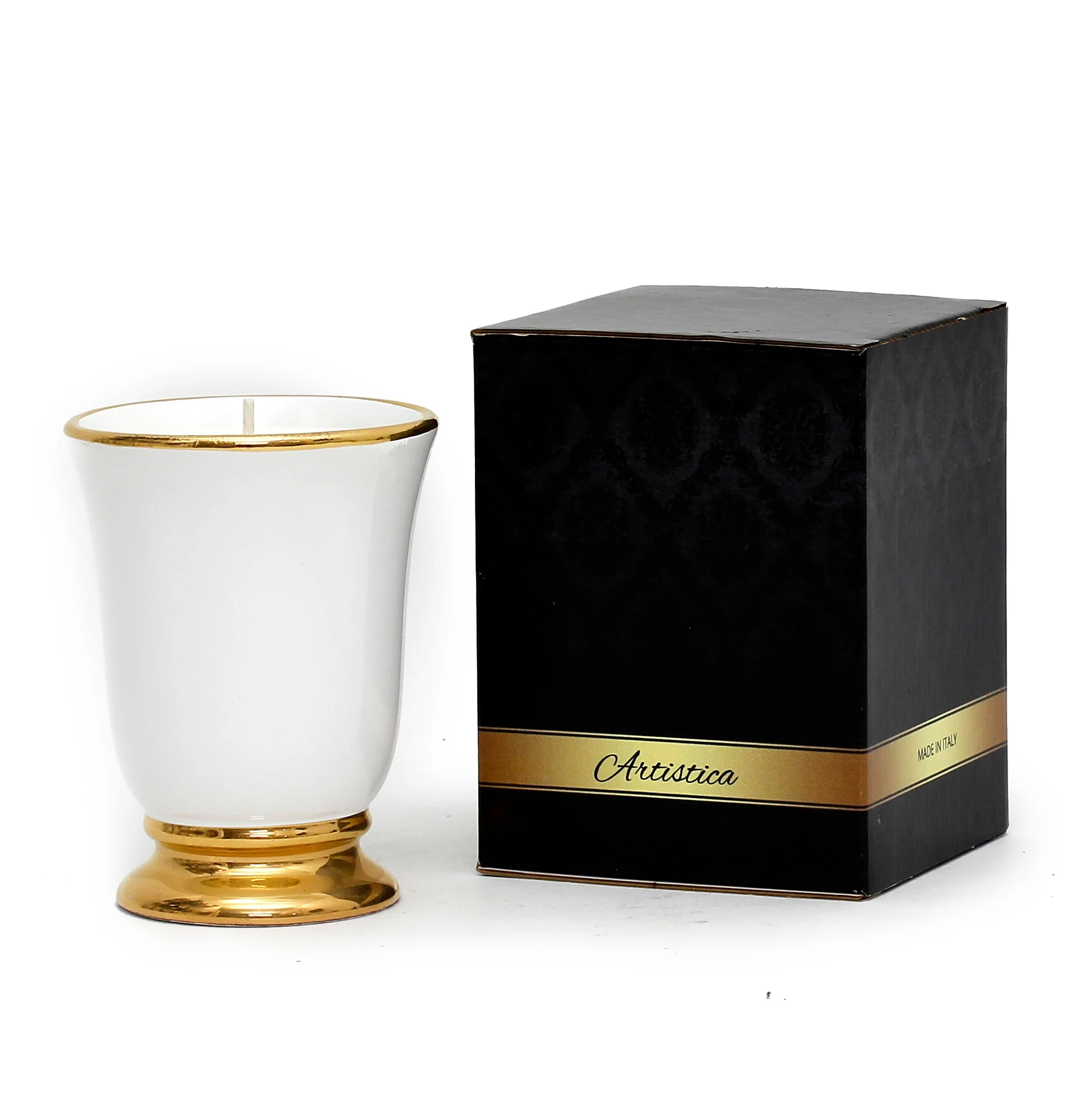 DERUTA ORO: Deluxe Precious Bell Cup Candle with Pure Gold Rim - Image 3