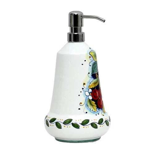 DERUTA FRUTTA: Liquid Soap/Lotion Dispenser with Chrome Pump (Large 26 OZ) - Image 3