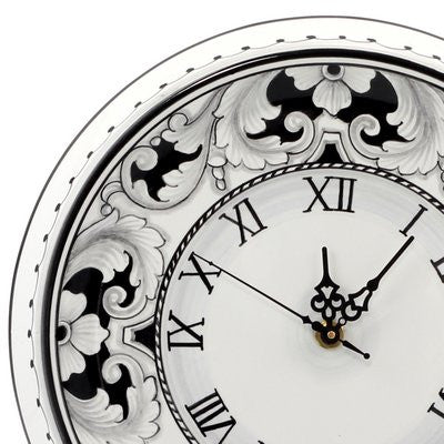 DERUTA VARIO NERO: Round Wall Clock - Image 3