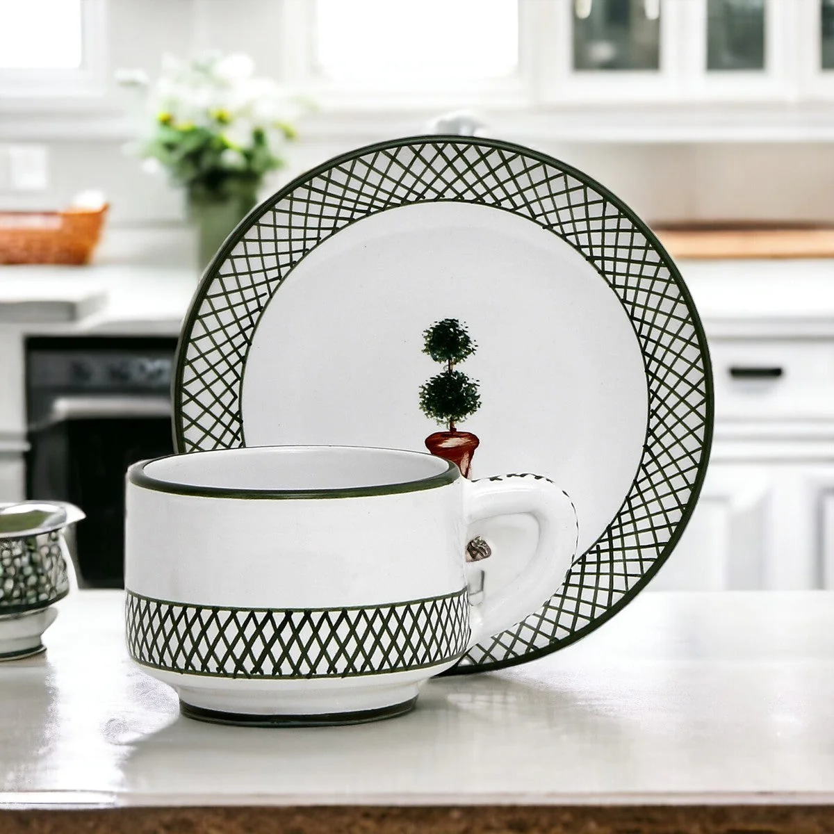 GIARDINO: Cup and Saucer Set - Image 4