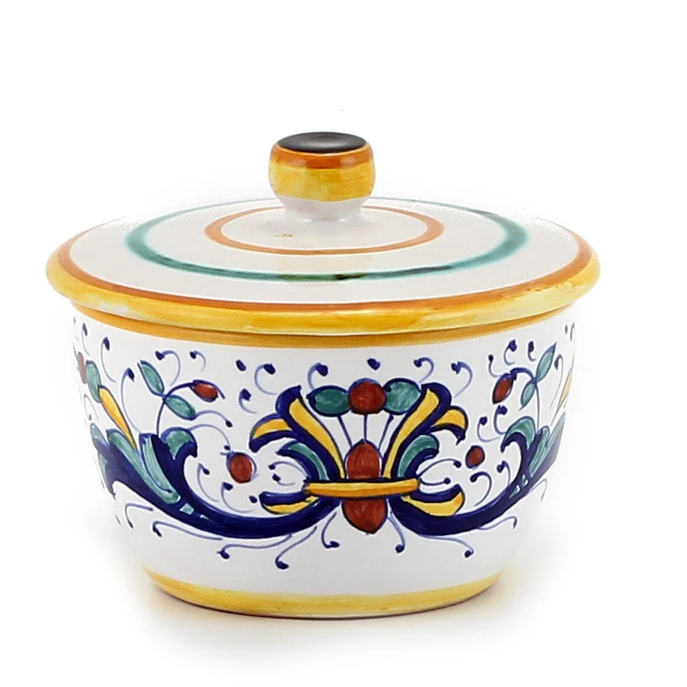 DERUTA CANDLES: Jar Candle with lid ~ Ricco Deruta Design - Image 4