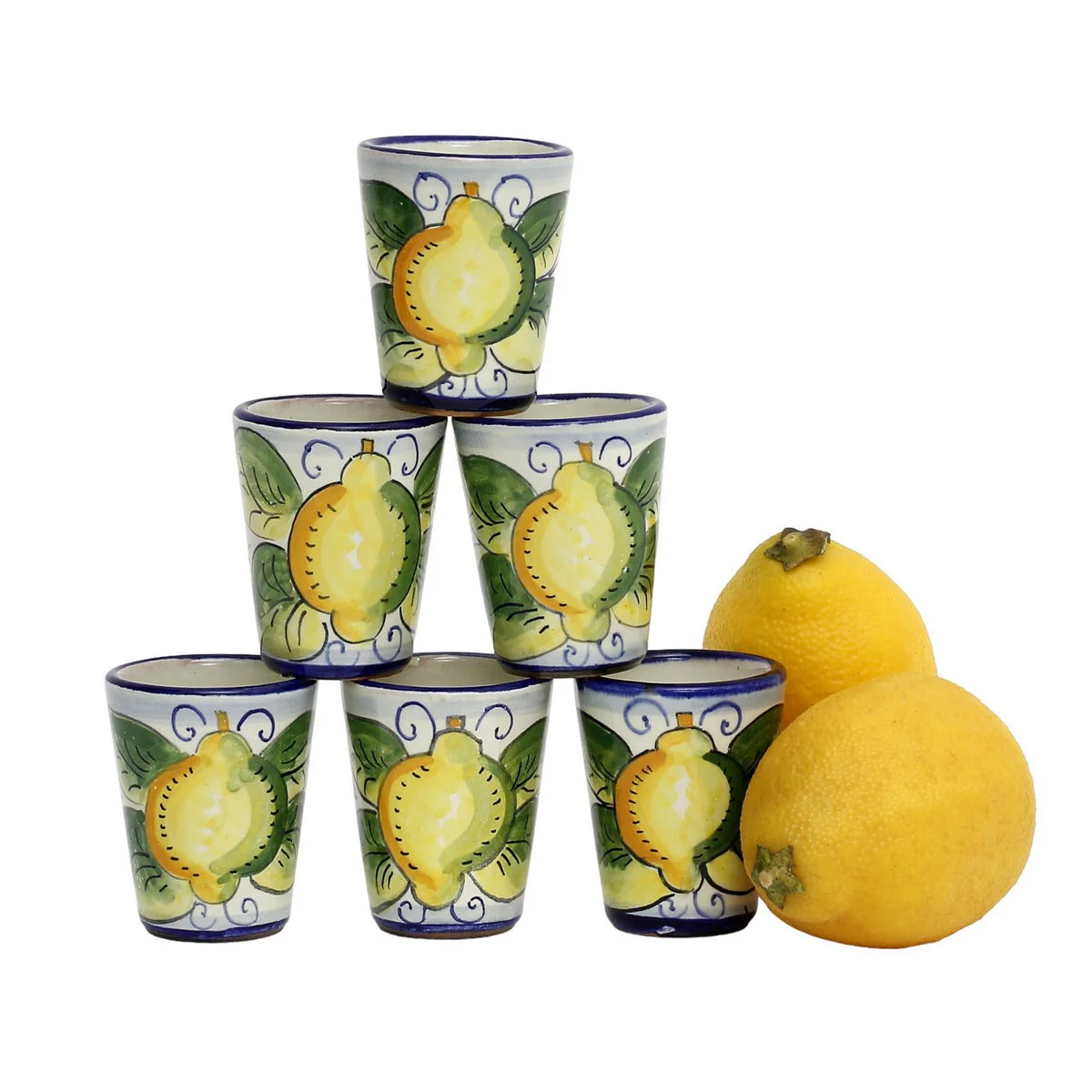 LIMONCELLO: Limoncello Shot Cups 2 Oz. (Set of six.) - Image 2