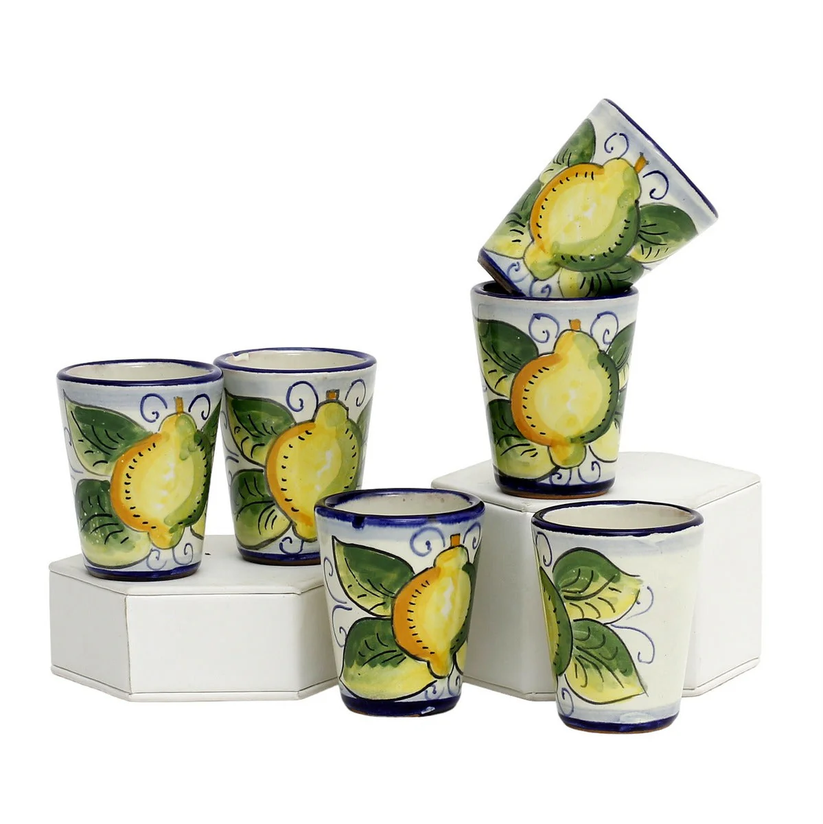 LIMONCELLO: Limoncello Shot Cups 2 Oz. (Set of six.) - Image 3