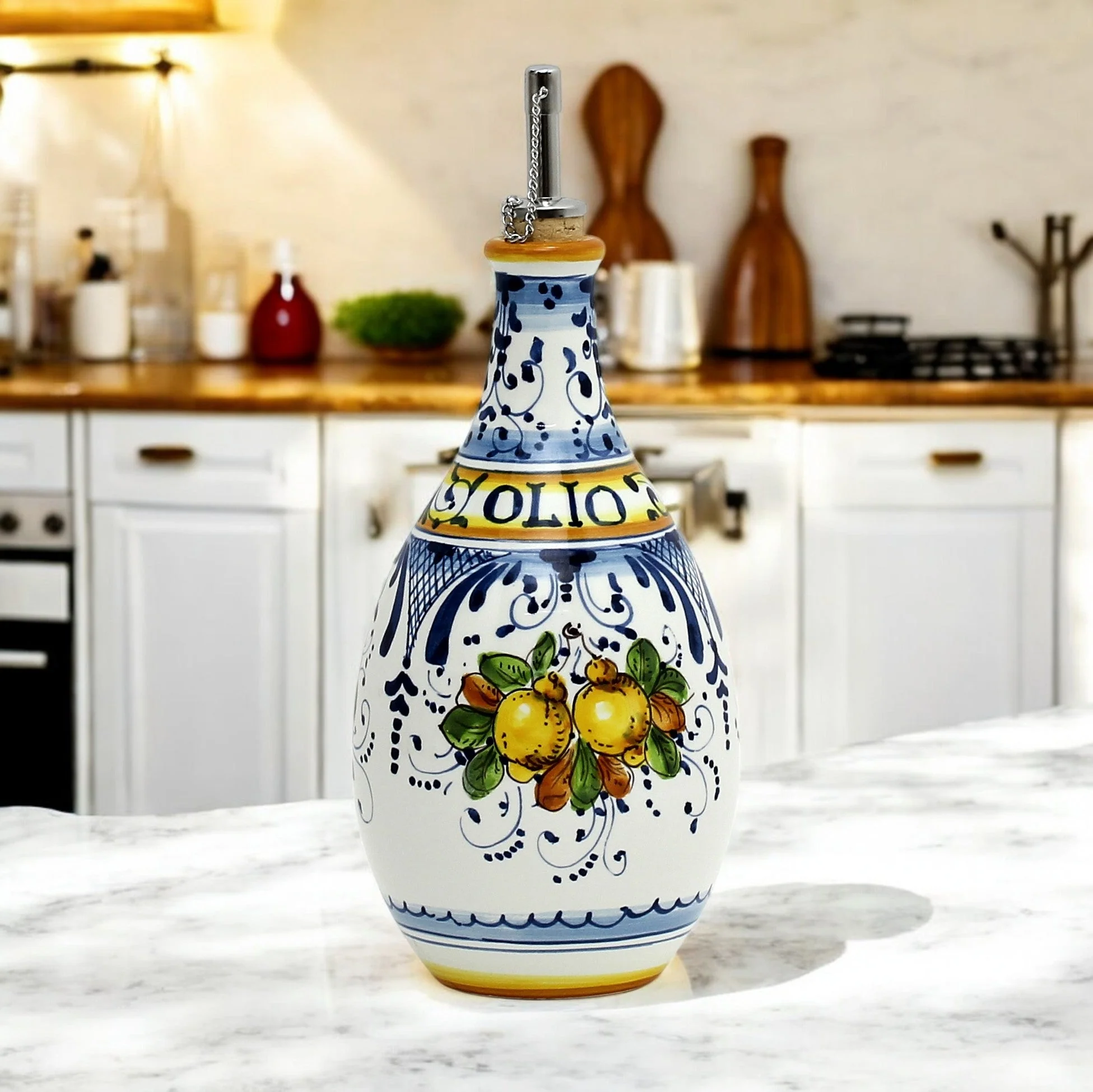 LIMONCINI: Olive Oil 'OLIO' Bottle Dispenser - Image 2