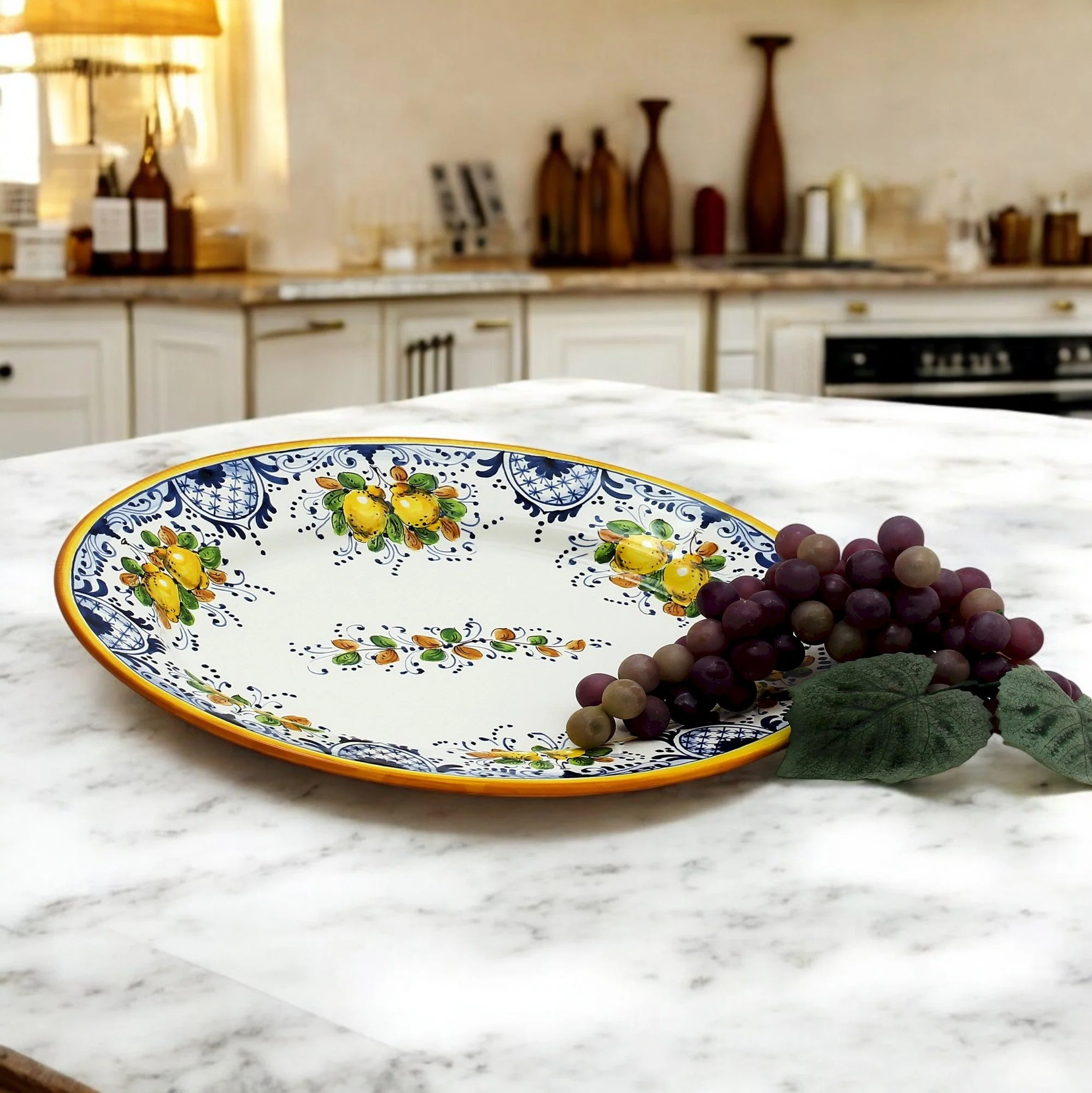 LIMONCINI: Oval Large Serving Platter - Image 2