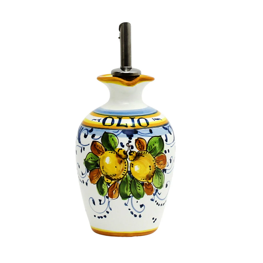 LIMONCINI: Small Olive Oil Bottle Dispenser with handle - Image 3