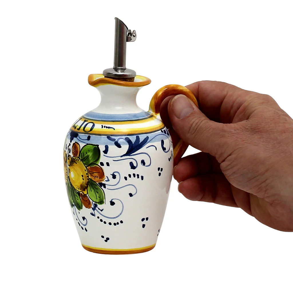 LIMONCINI: Small Olive Oil Bottle Dispenser with handle - Image 6
