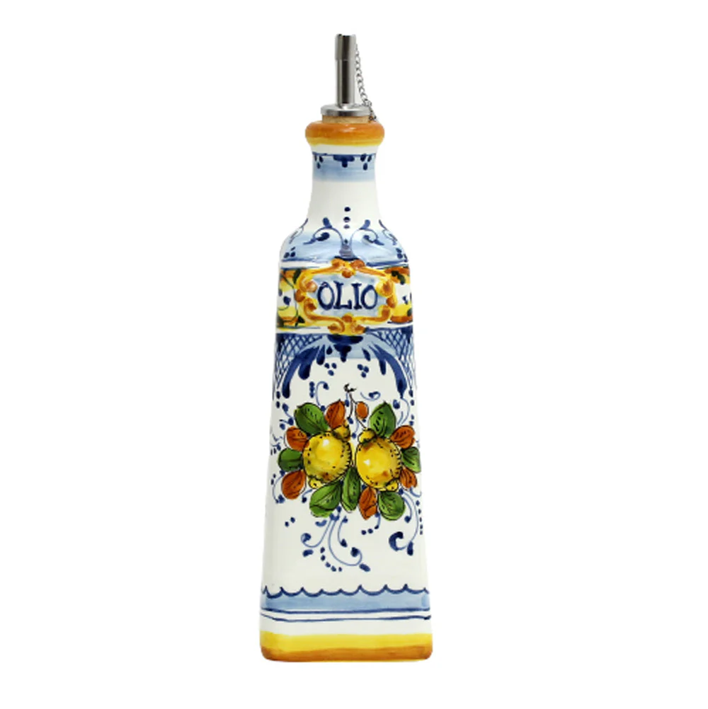 LIMONCINI: Square Olive Oil Bottle Dispenser - Image 4