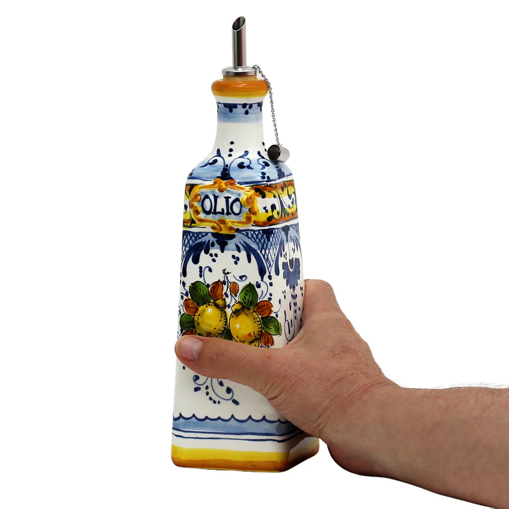 LIMONCINI: Square Olive Oil Bottle Dispenser - Image 5