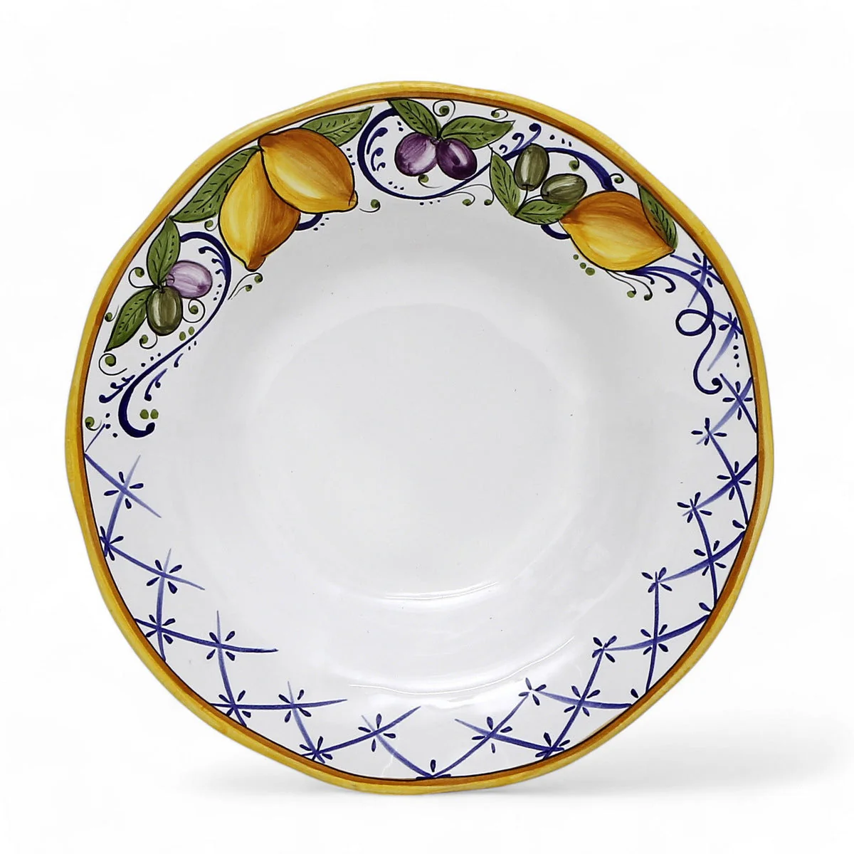 LIMONI POSITANO: Pasta/Soup rimmed plate - Image 3