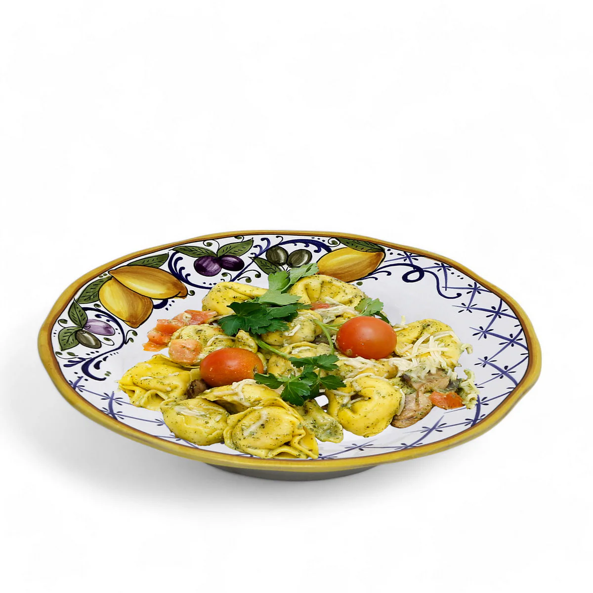 LIMONI POSITANO: Pasta/Soup rimmed plate - Image 4