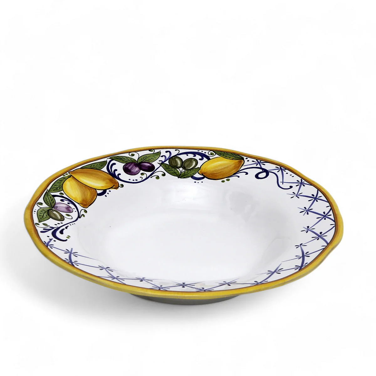 LIMONI POSITANO: Pasta/Soup rimmed plate - Image 5