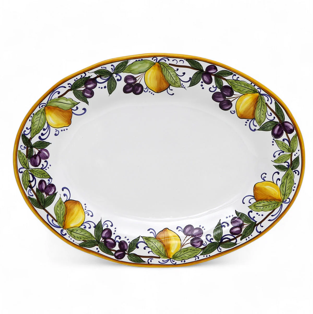 LIMONI POSITANO: Serving Oval Platter - Image 2