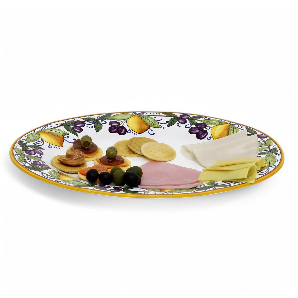 LIMONI POSITANO: Serving Oval Platter - Image 3