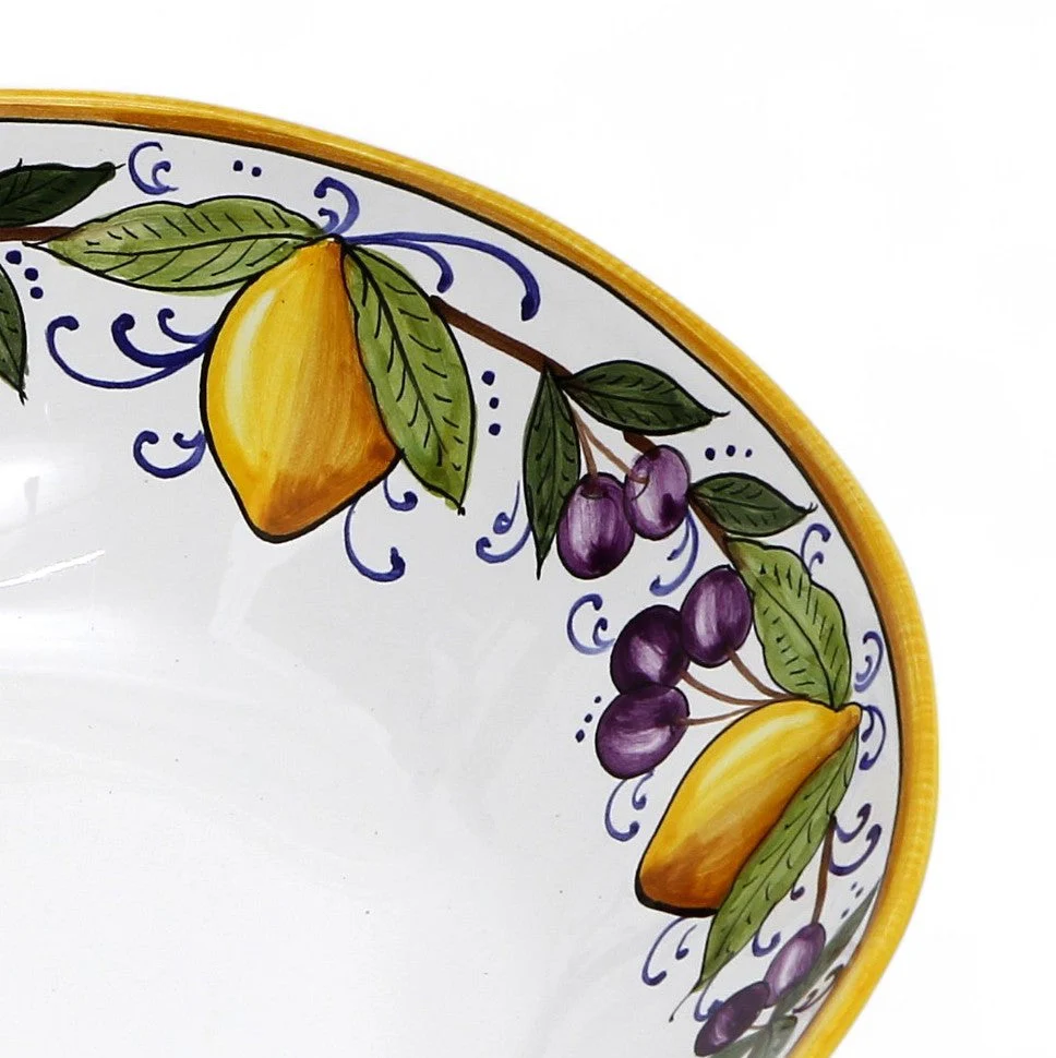 LIMONI POSITANO: Serving Pasta Bowl - Image 8