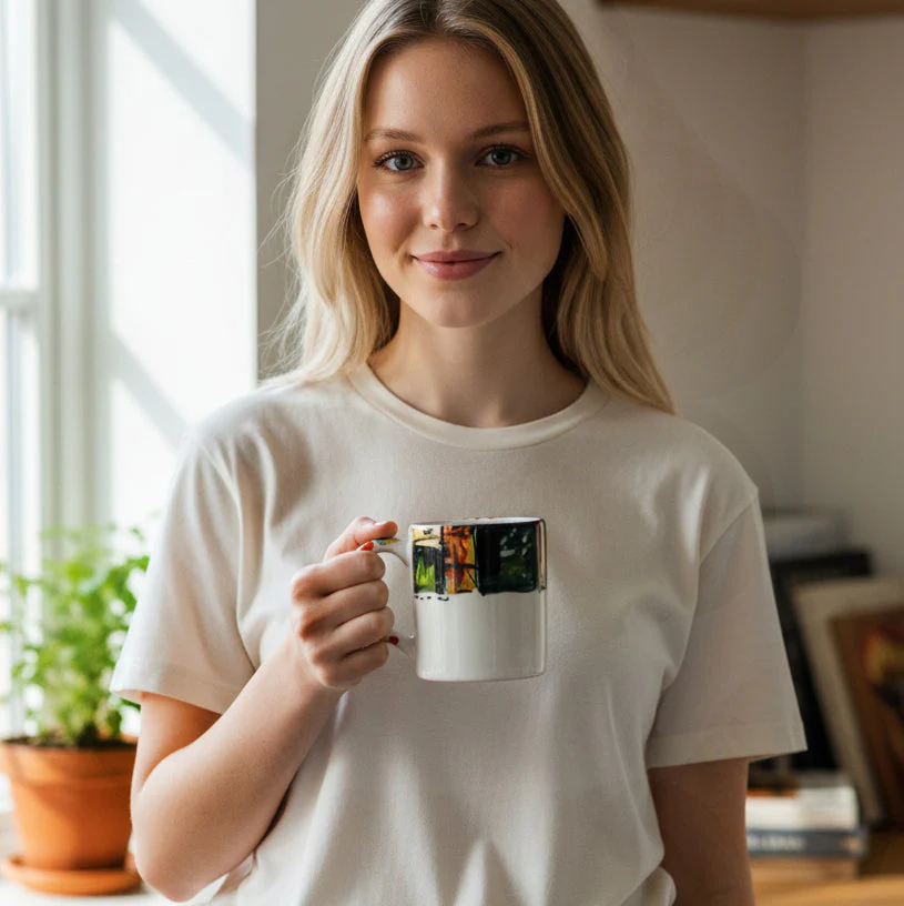 MODERNA: Mug (10 Oz) - Crisalide Design by L. Centinaro - Image 4