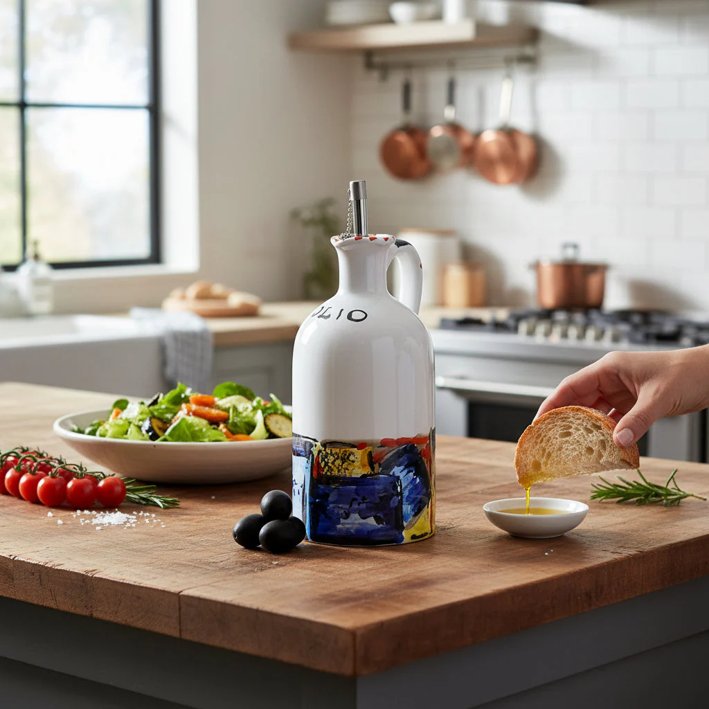 MODERNA: Olive Oil Dispenser Bottle - Crisalide Design by L. Centinaro - Image 4