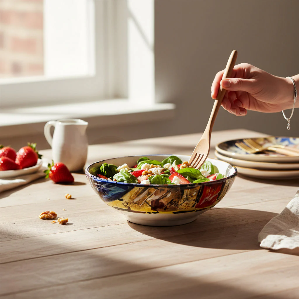 MODERNA: Pasta/Soup/Salad Coupe Bowl - Crisalide Design by L. Centinaro - Image 2