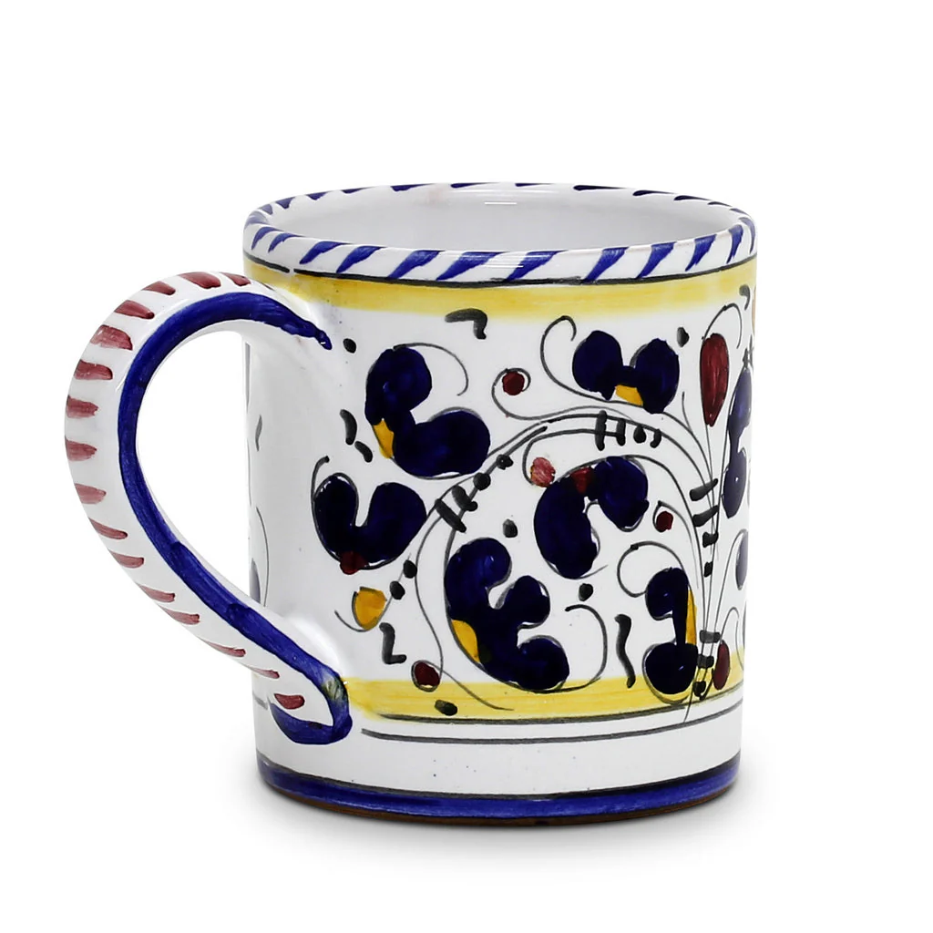 ORVIETO BLUE ROOSTER: Mug (10 Oz.) - Image 6