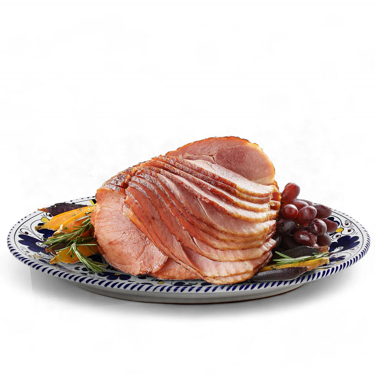 ORVIETO BLUE ROOSTER: Serving Oval Platter - Image 4