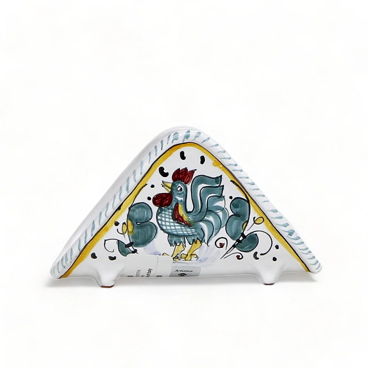 ORVIETO GREEN ROOSTER: Napkin Holder - Image 3