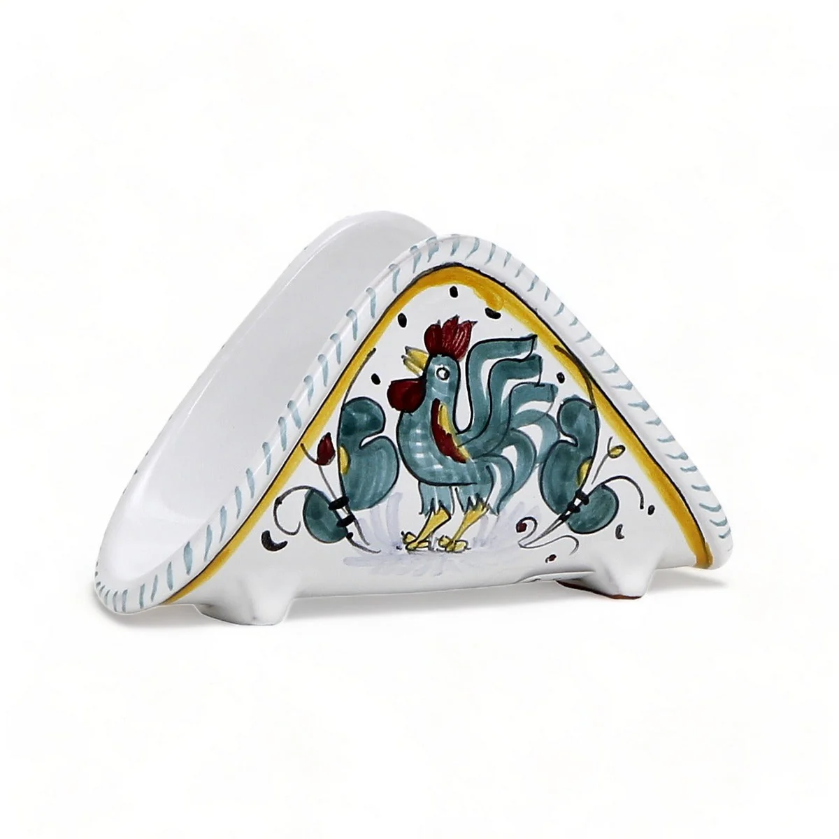 ORVIETO GREEN ROOSTER: Napkin Holder - Image 5