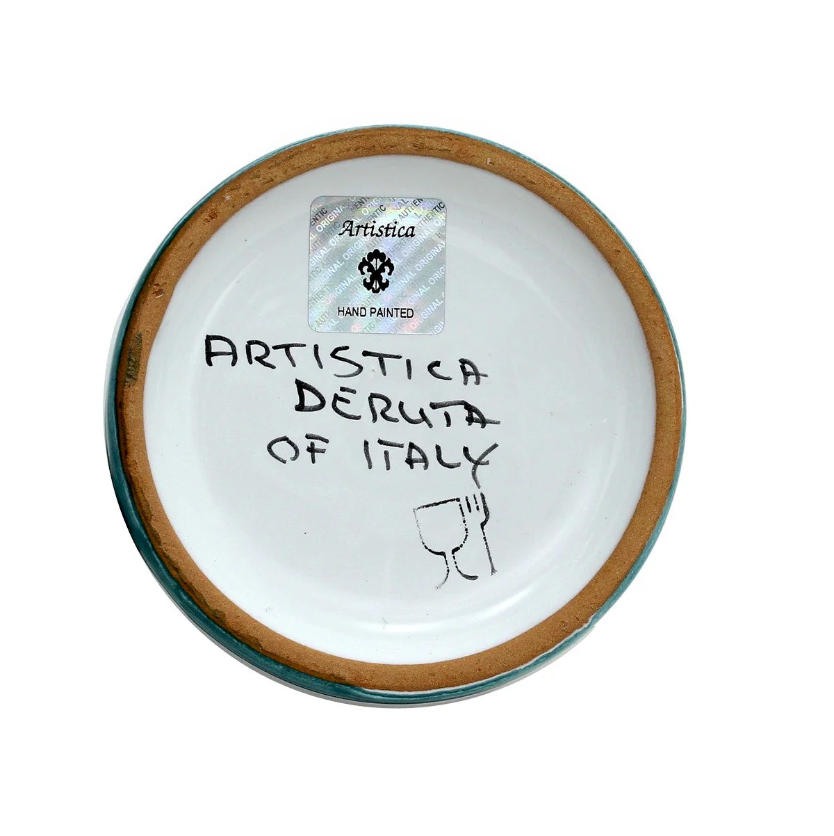 ORVIETO GREEN ROOSTER: Snack Tray Fiore/Shell - Six Compartments - Image 11