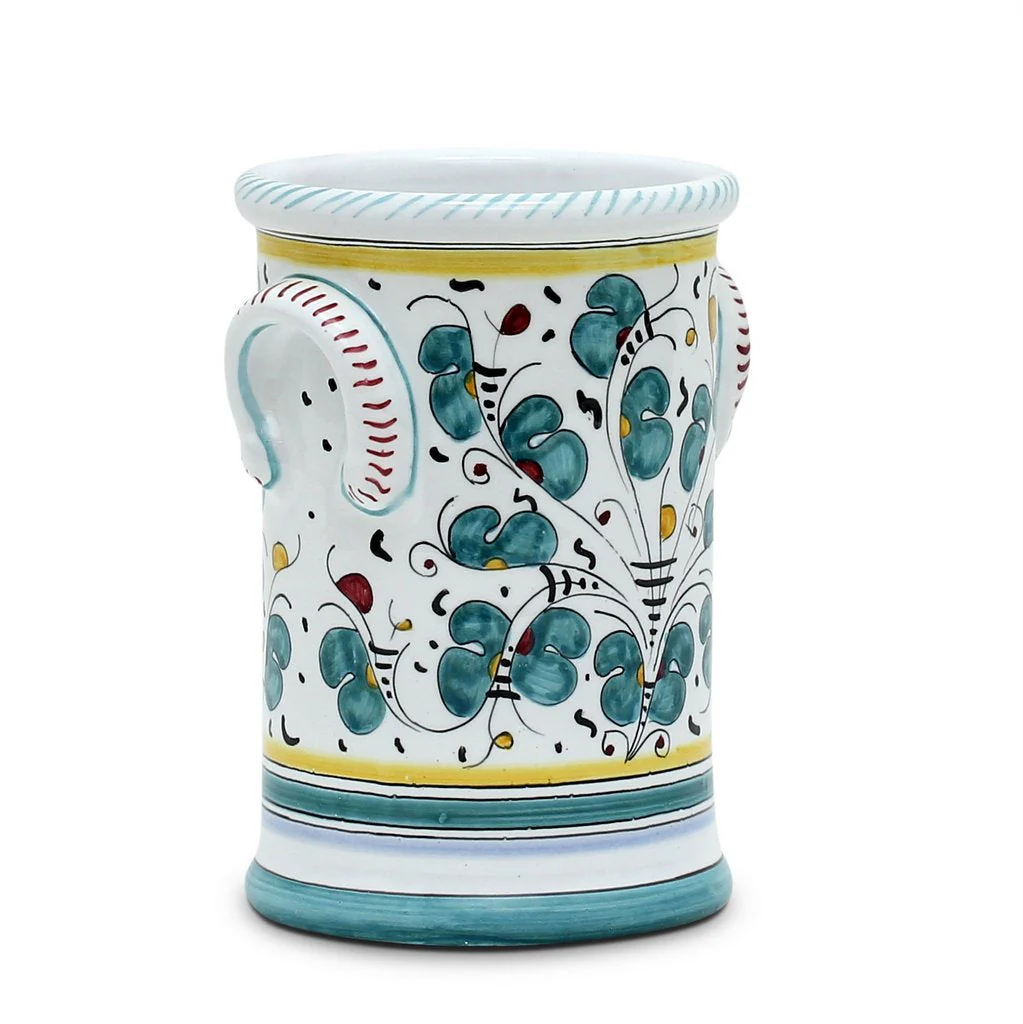 ORVIETO GREEN ROOSTER: Utensil Holder - Image 3