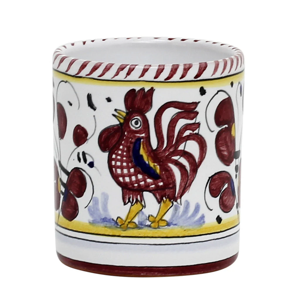 ORVIETO RED ROOSTER: Mug (10 Oz.) - Image 4
