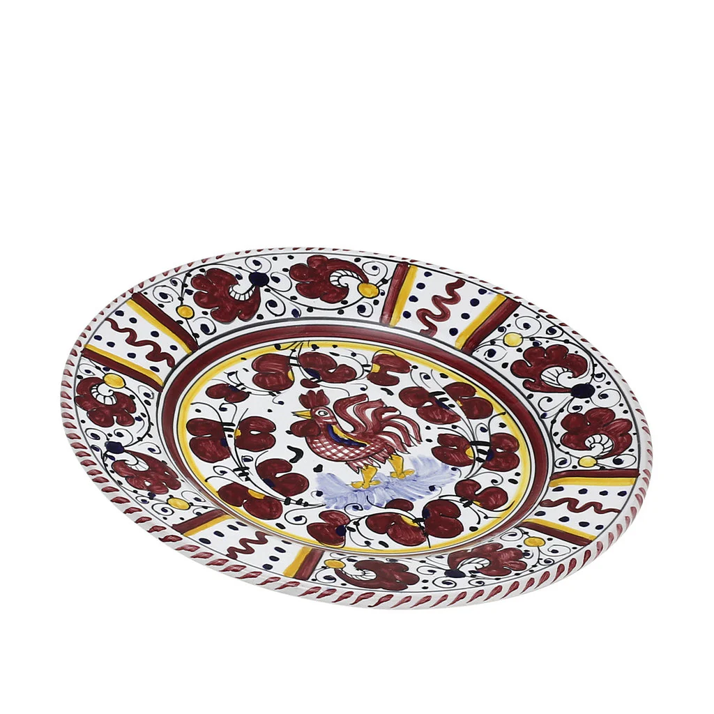 ORVIETO RED ROOSTER: Salad Plate - Image 2