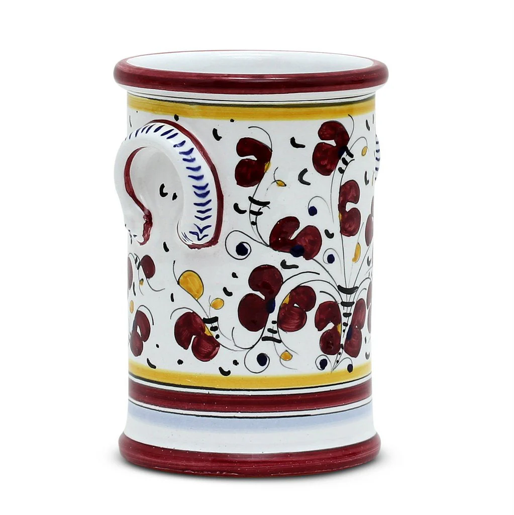 ORVIETO RED ROOSTER: Utensil Holder - Image 4