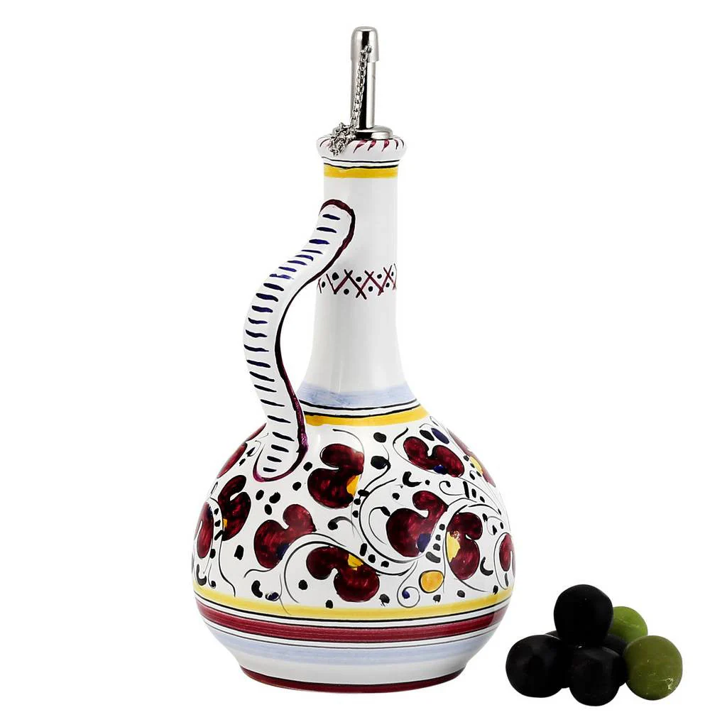ORVIETO RED ROOSTER: Olive Oil Bottle Dispenser Deluxe - Image 3
