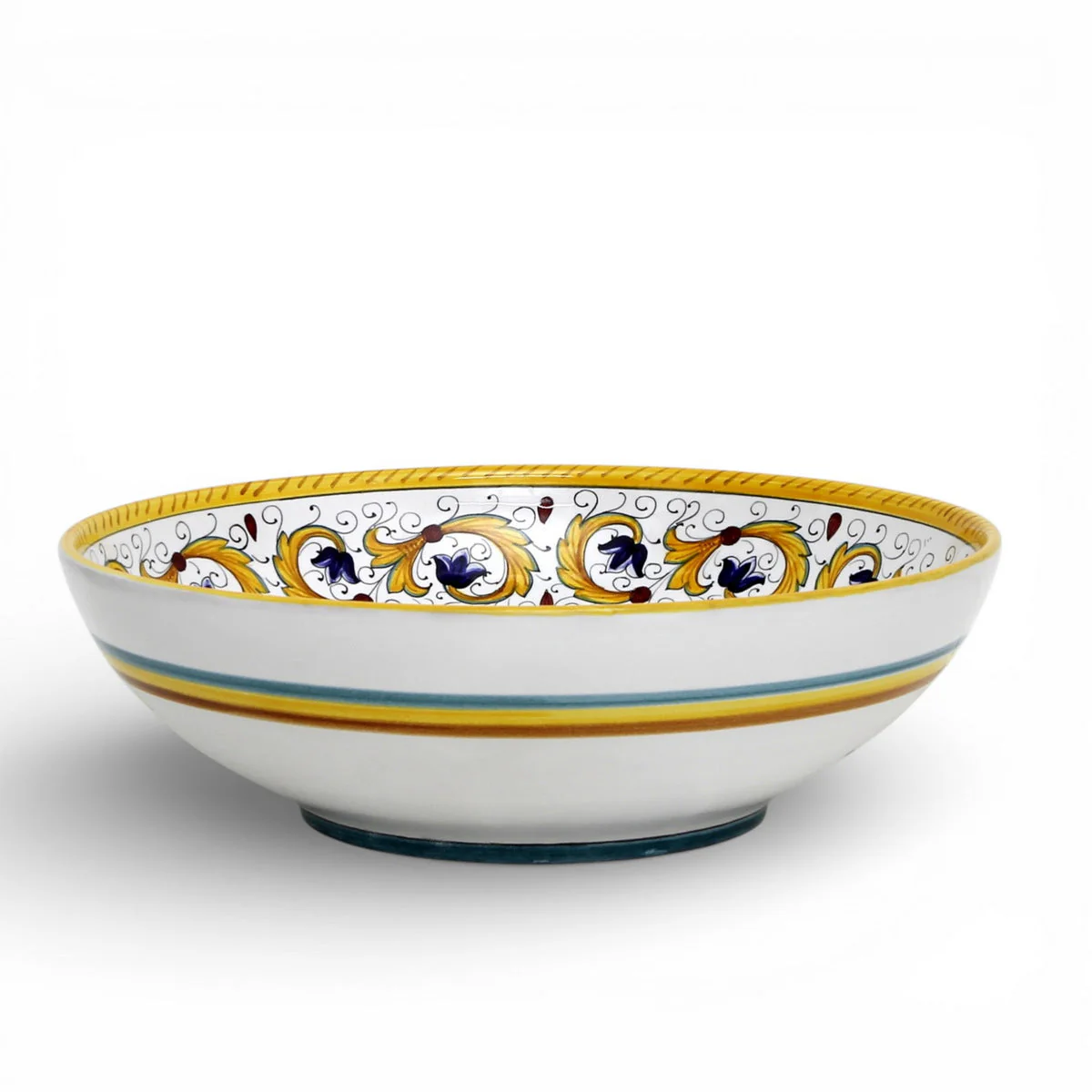 PERUGINO DERUTA: Serving Pasta/Salad Bowl - Image 4
