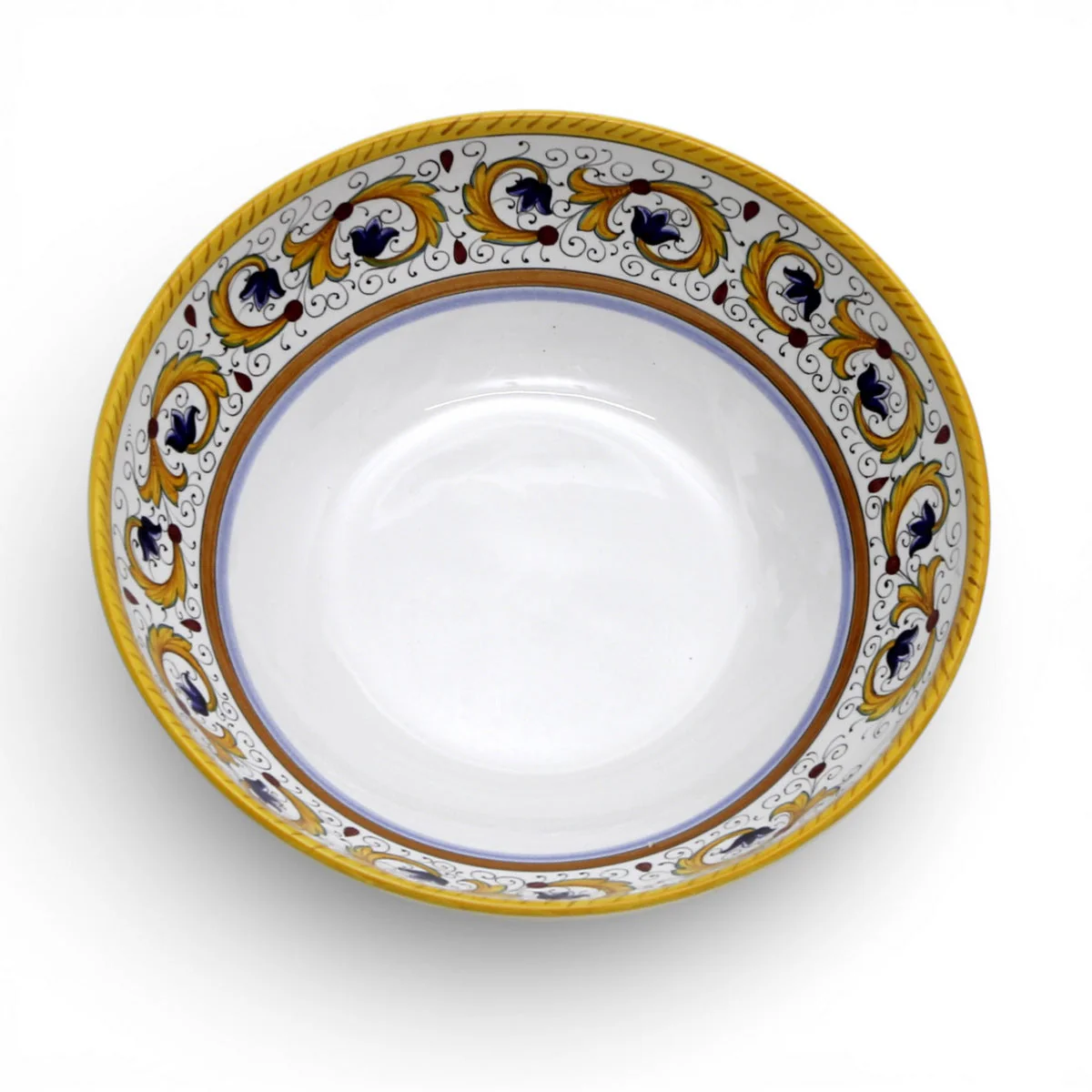 PERUGINO DERUTA: Serving Pasta/Salad Bowl - Image 5