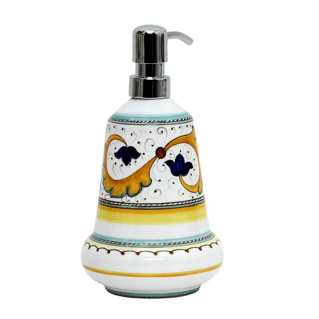 PERUGINO: Liquid Soap/Lotion Dispenser with Chrome Pump (Medium 20 OZ) - Image 3