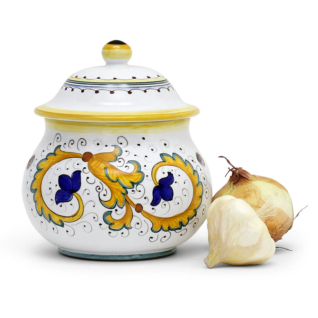 PERUGINO: NEW Garlic/Onion Jar Keeper Short Belly - Image 3