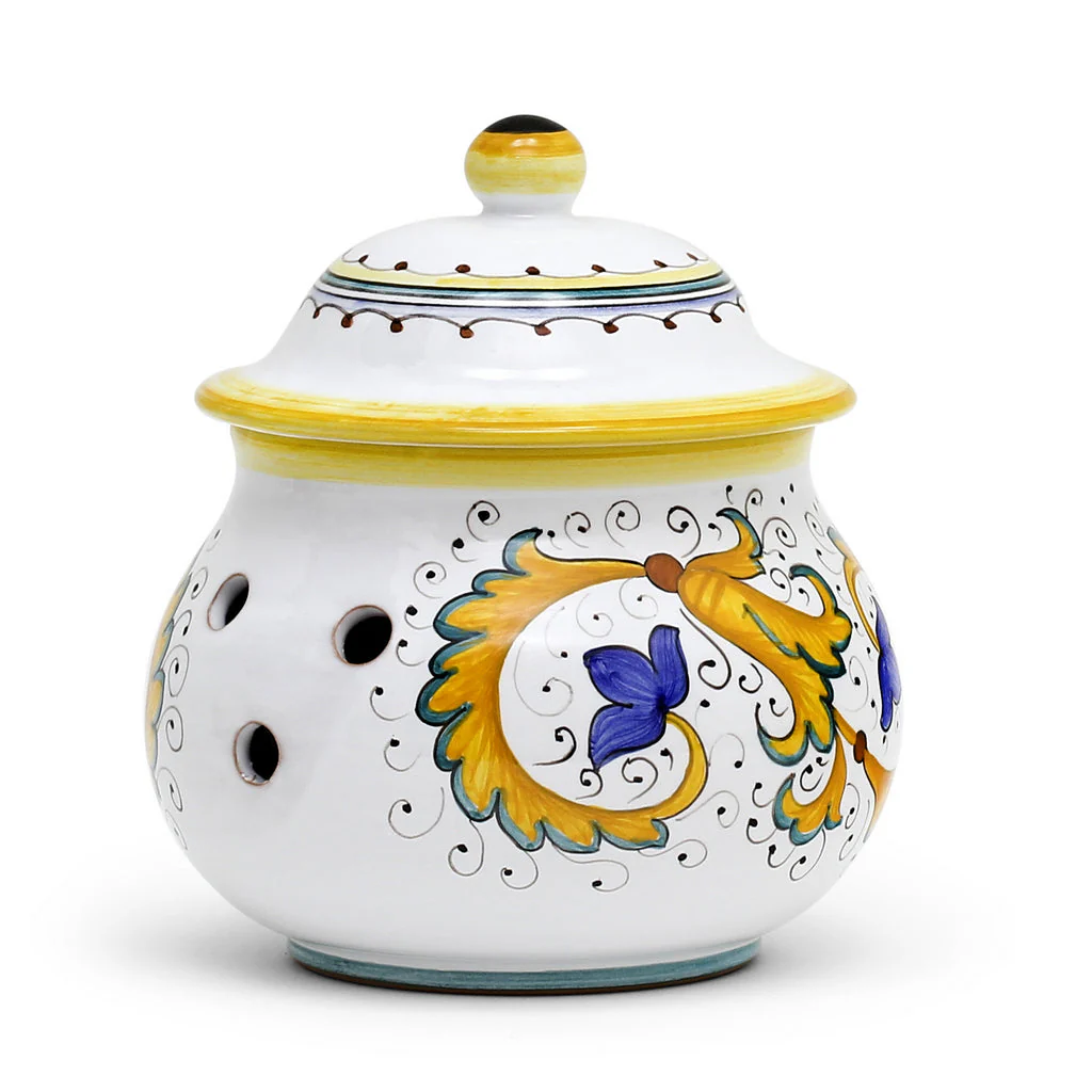 PERUGINO: NEW Garlic/Onion Jar Keeper Short Belly - Image 4