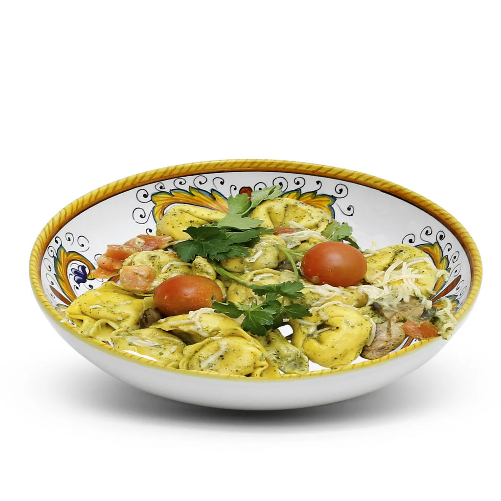 RAFFAELLESCO-PERUGINO: Risotto/Pasta/Cioppino round shallow coupe bowl - Image 5
