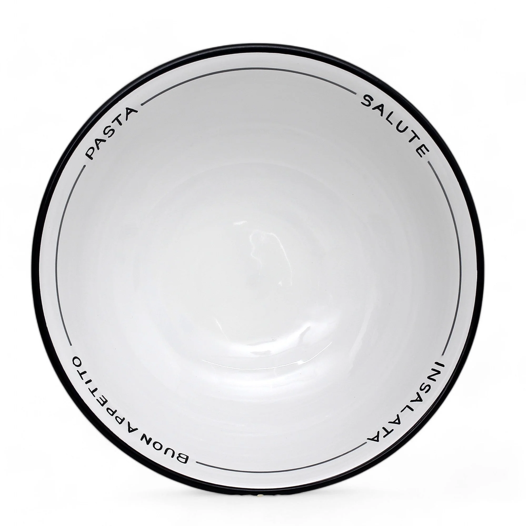 POSATA NERO: Large Pasta Bowl - Image 6