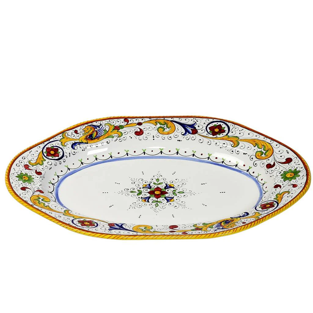 RAFFAELLESCO DELUXE: Hexagonal Extra Large  Oval Platter - Image 3