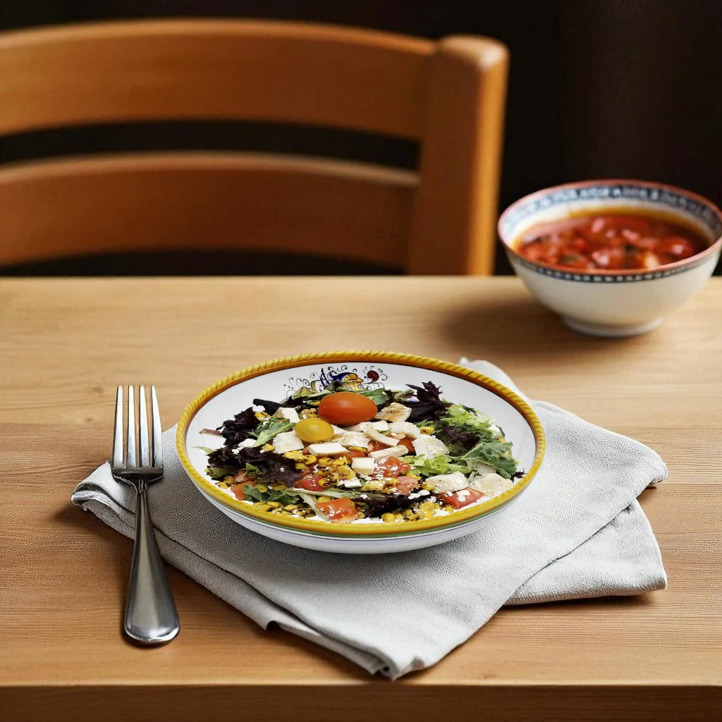 RAFFAELLESCO LITE: Risotto/Pasta/Cioppino round shallow coupe bowl - Image 3