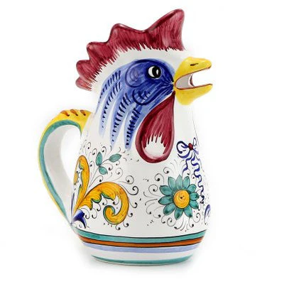 RAFFAELLESCO DELUXE: Rooster of Fortune pitcher (1 Liter 34 Oz 1 Qt) - Image 4