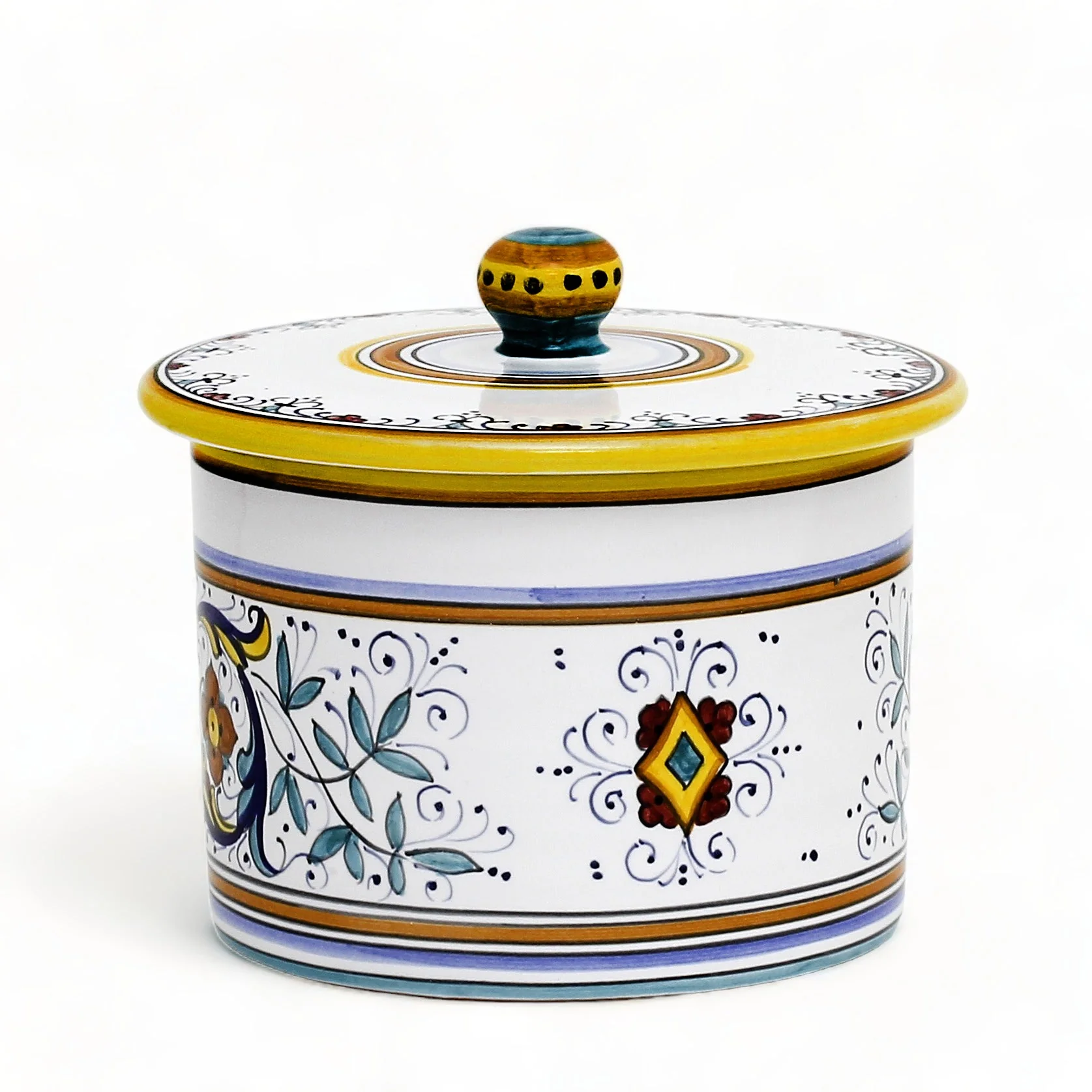 RICCO DERUTA DELUXE: Canister with Ceramic Lid - 'ZUCCHERO' (Sugar) - Image 4